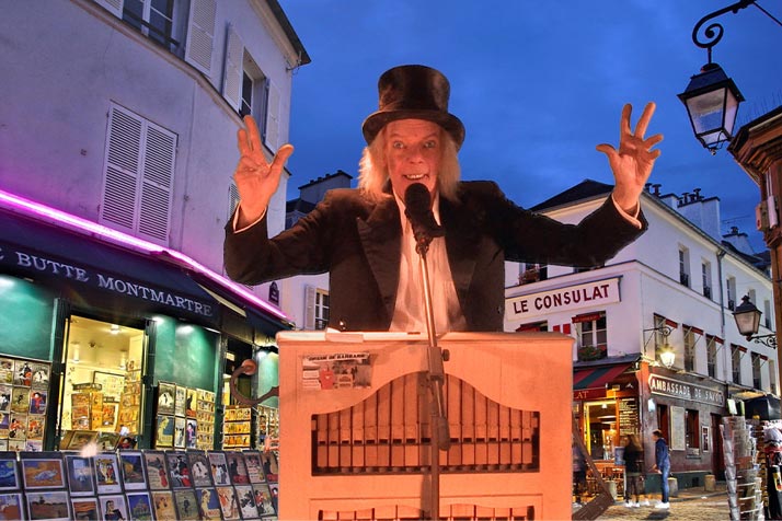 Orgue de Barbarie Montmartre