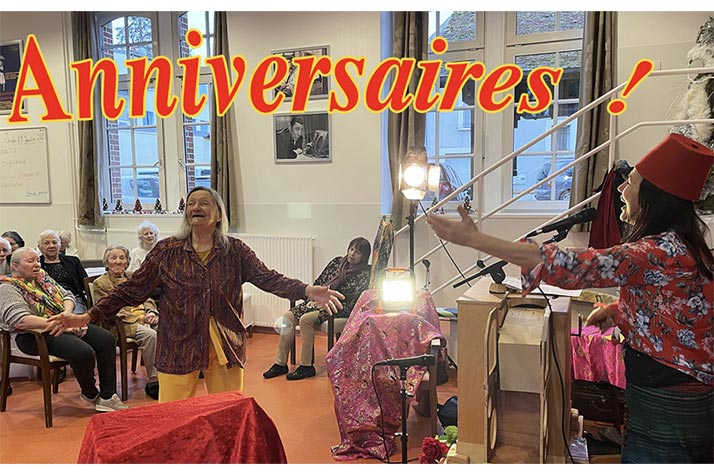 Anniversaires en Ehpad